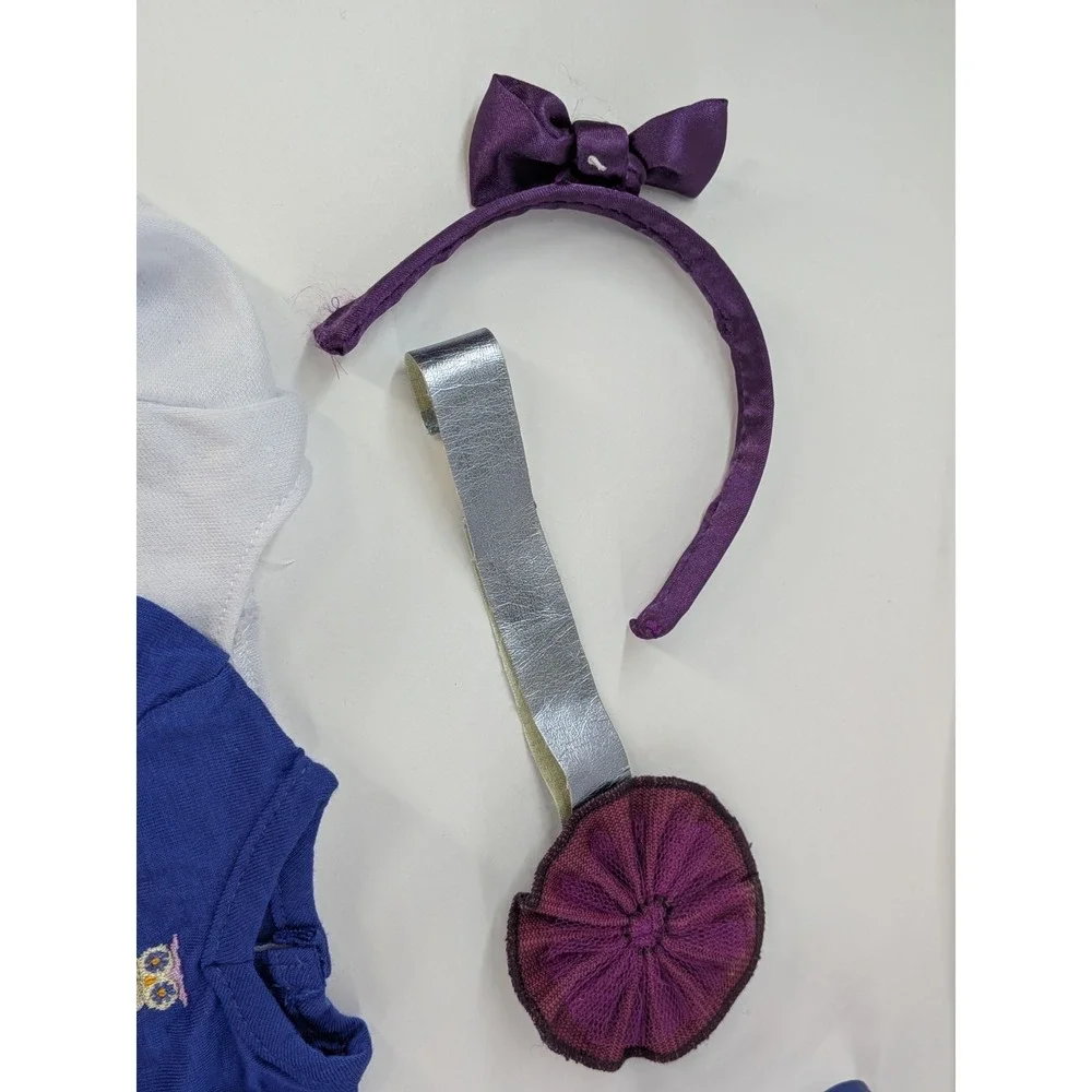 PINKS & PURPLES OUTFITS🇺🇸American Girl Doll Jeans Hair Accessories Purse LOT 8
